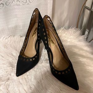 BCBG Generation Matte Black Heels